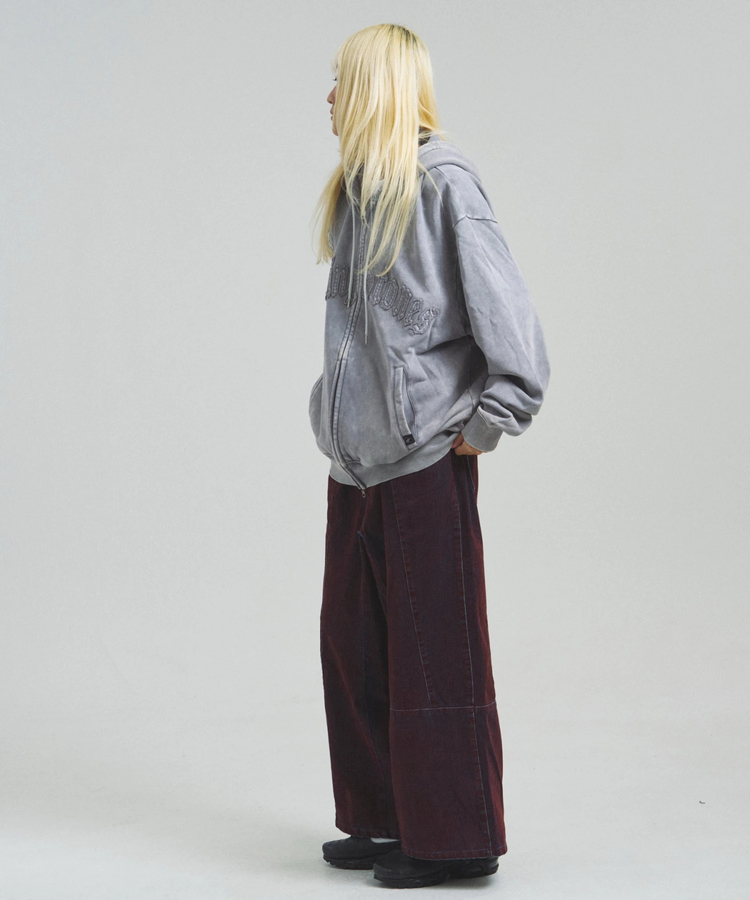 JACKROSE(ジャックローズ) |【The Rolling Stones×JACKROSE】 Lips&Tongue ラインストーンZIPパーカー(MENS)