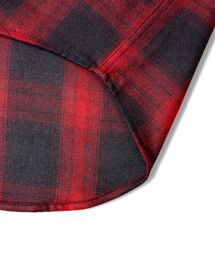 JACKROSE(ジャックローズ) |【The Rolling Stones×JACKROSE】 Lips&Tongue スタッズオンブレチェックシャツ(MENS)