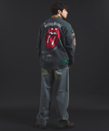 JACKROSE(ジャックローズ) |【The Rolling Stones×JACKROSE】 Lips&Tongue カットオフワッペンシャツJKT(MENS)