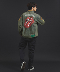JACKROSE(ジャックローズ) |【The Rolling Stones×JACKROSE】 Lips&Tongue カットオフワッペンシャツJKT(MENS)