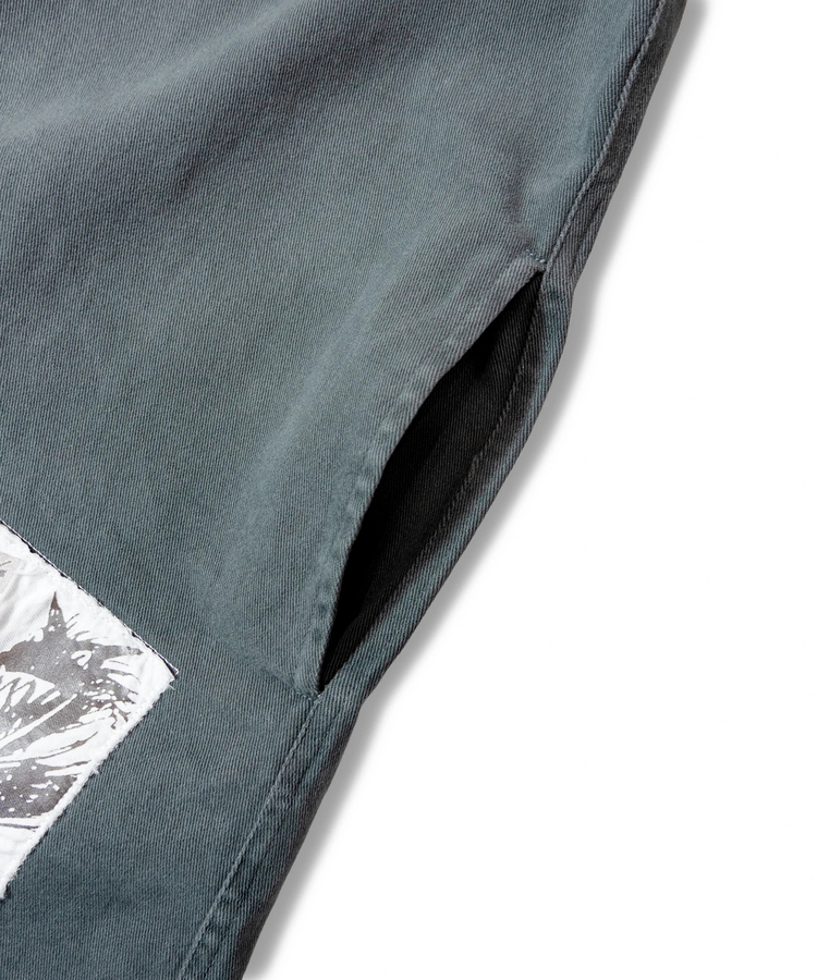 JACKROSE(ジャックローズ) |【The Rolling Stones×JACKROSE】 Lips&Tongue カットオフワッペンシャツJKT(MENS)