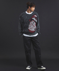 JACKROSE(ジャックローズ) |【The Rolling Stones×JACKROSE】 Lips&Tongue ダメージグランジニット(MENS)