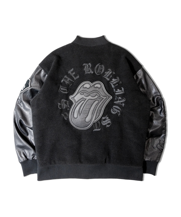 JACKROSE(ジャックローズ) |【The Rolling Stones×JACKROSE】 Lips&Tongue シグネチャースタジャン(MENS)