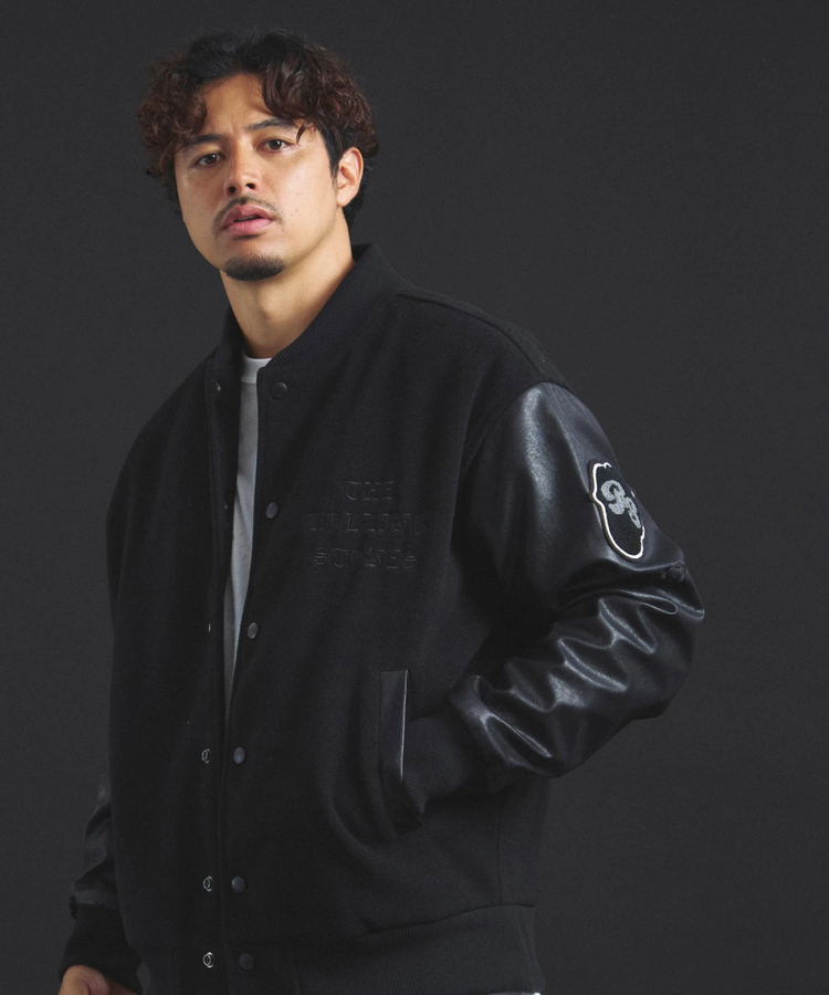 JACKROSE(ジャックローズ) |【The Rolling Stones×JACKROSE】 Lips&Tongue シグネチャースタジャン(MENS)