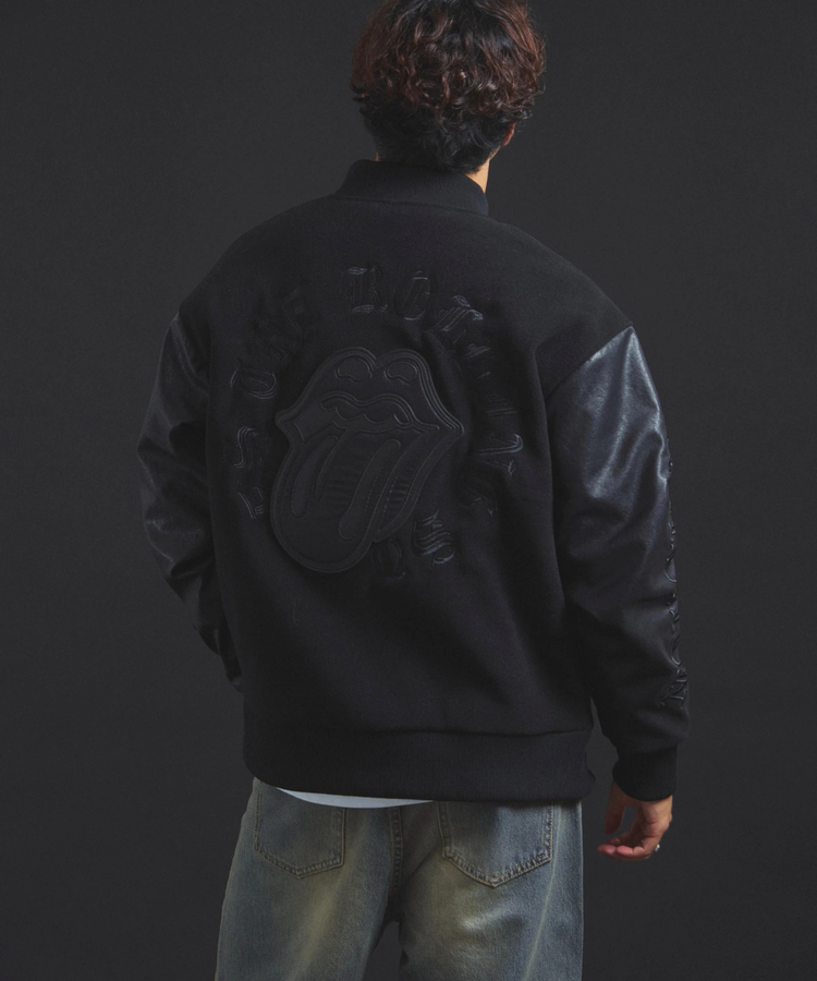 The Rolling Stones×JACKROSE】 Lips&Tongue シグネチャースタジャン