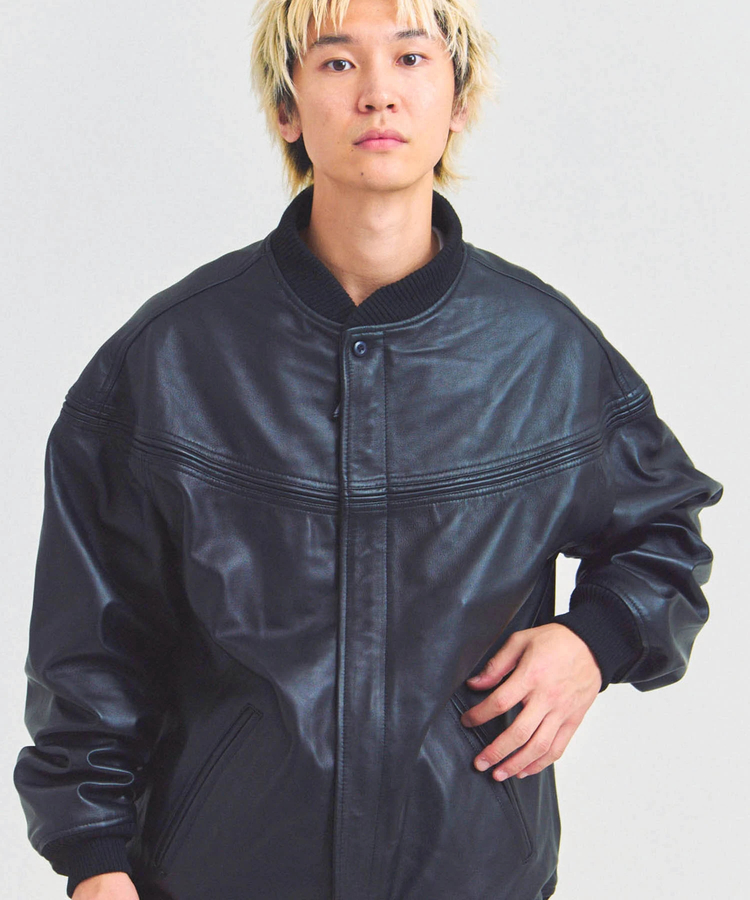 TOWNCRAFT/タウンクラフト leather derby jacket(MENS)｜ファッション
