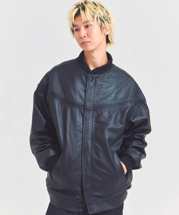 TOWNCRAFT/タウンクラフト leather derby jacket(MENS)｜ファッション