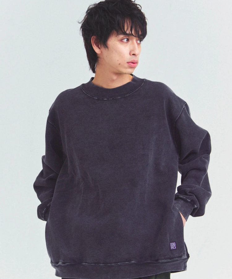 JACKROSE(ジャックローズ) |GUNG HO/ガンホー FRENCH TERRY SWEAT HI-NECK(MENS)