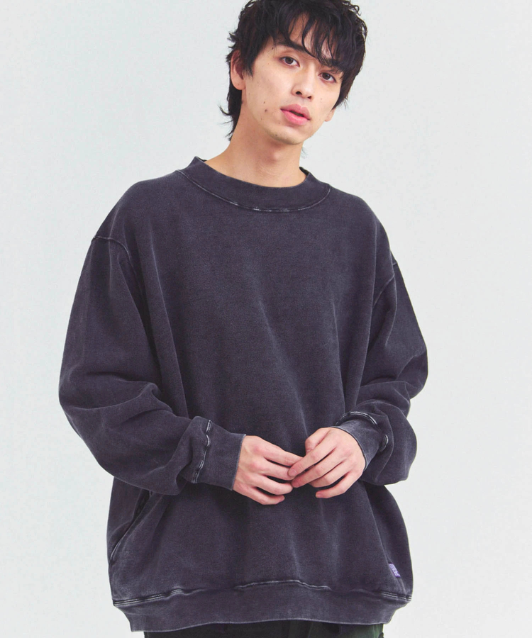 JACKROSE(ジャックローズ) |GUNG HO/ガンホー FRENCH TERRY SWEAT HI-NECK(MENS)