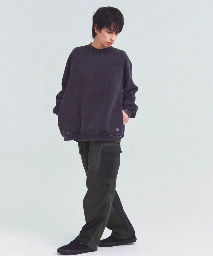 JACKROSE(ジャックローズ) |GUNG HO/ガンホー FRENCH TERRY SWEAT HI-NECK(MENS)