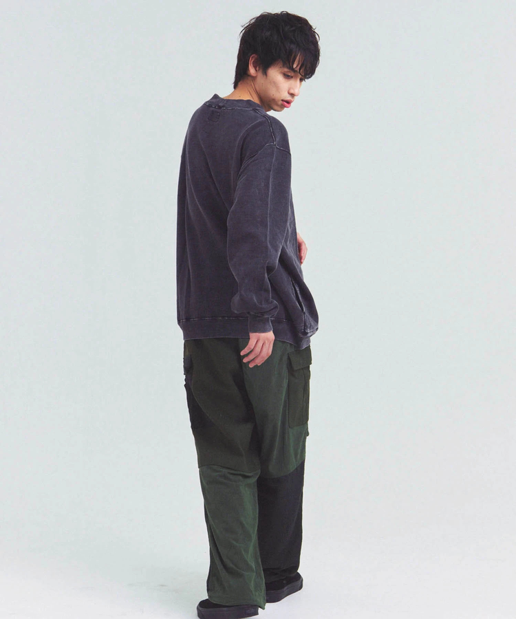 JACKROSE(ジャックローズ) |GUNG HO/ガンホー FRENCH TERRY SWEAT HI-NECK(MENS)