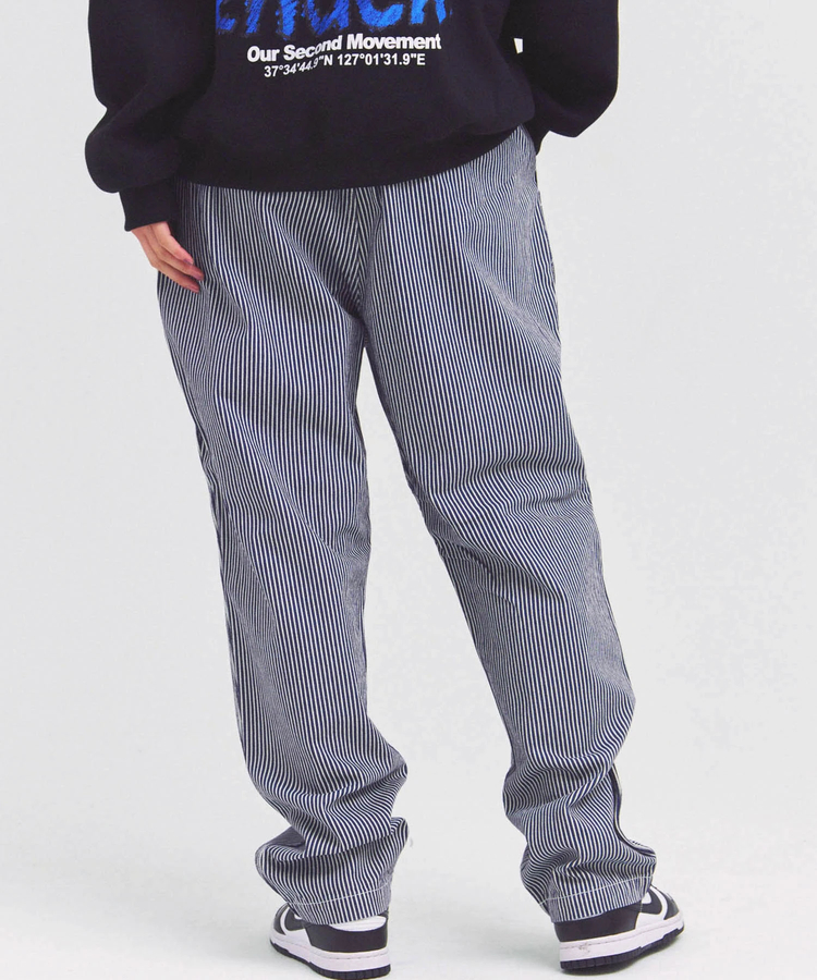 JACKROSE(ジャックローズ) |GUNG HO/ガンホー EAZY FATIGUE PANTS -BLACK DENIM/HICKORY(MENS)