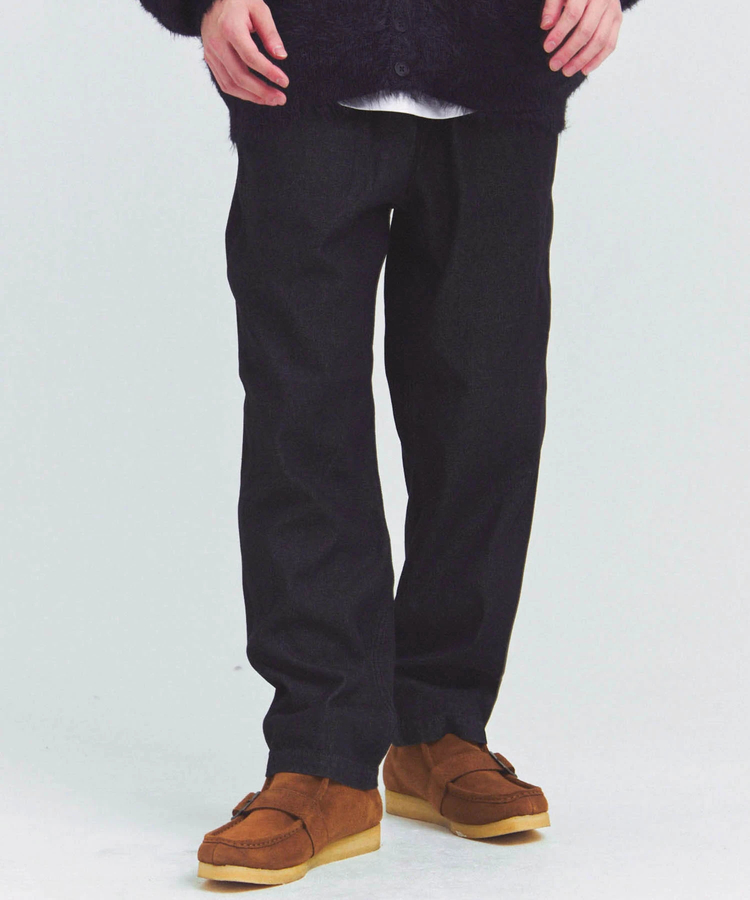 JACKROSE(ジャックローズ) |GUNG HO/ガンホー EAZY FATIGUE PANTS -BLACK DENIM/HICKORY(MENS)