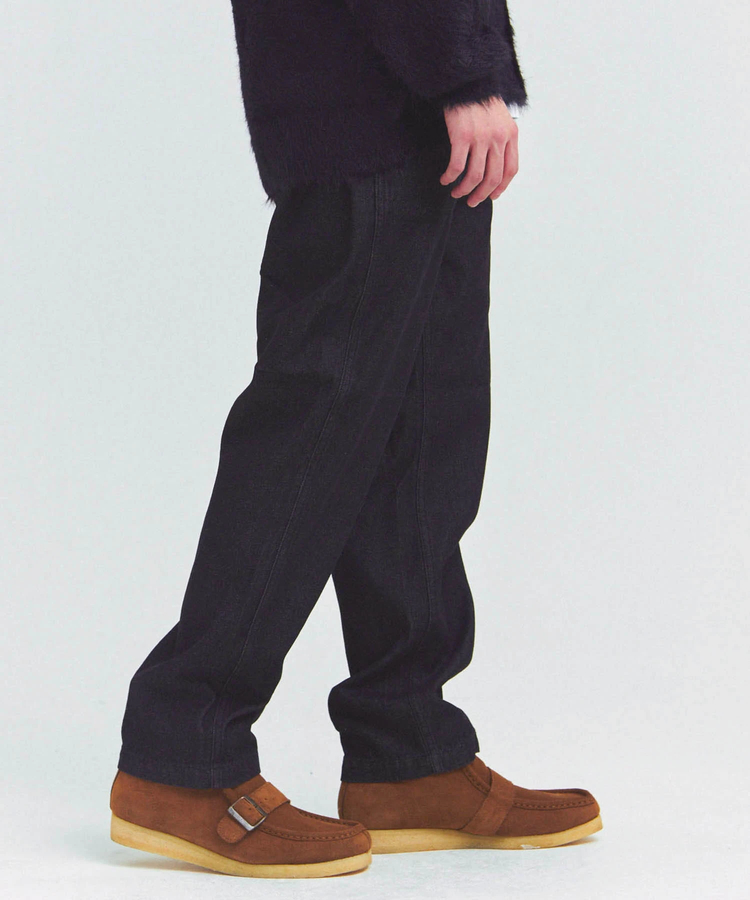 JACKROSE(ジャックローズ) |GUNG HO/ガンホー EAZY FATIGUE PANTS -BLACK DENIM/HICKORY(MENS)