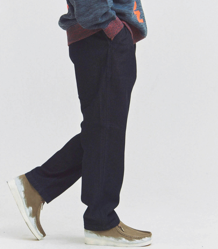 JACKROSE(ジャックローズ) |GUNG HO/ガンホー EAZY FATIGUE PANTS -BLACK DENIM/HICKORY(MENS)