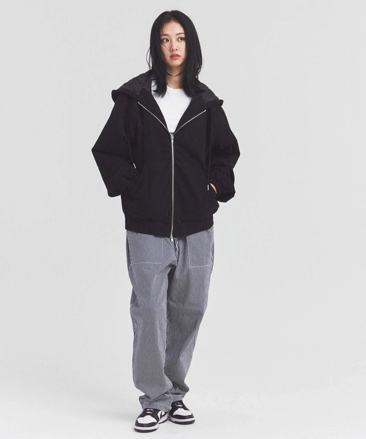 JACKROSE(ジャックローズ) |GUNG HO/ガンホー EAZY FATIGUE PANTS -BLACK DENIM/HICKORY(MENS)