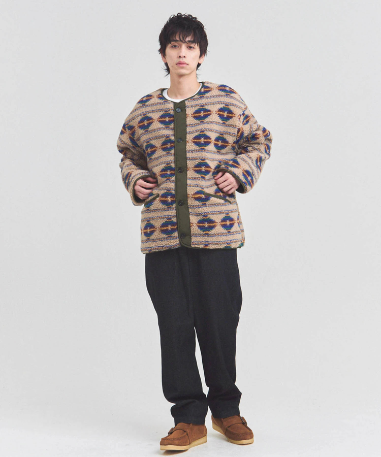 JACKROSE(ジャックローズ) |GUNG HO/ガンホー EAZY FATIGUE PANTS -BLACK DENIM/HICKORY(MENS)