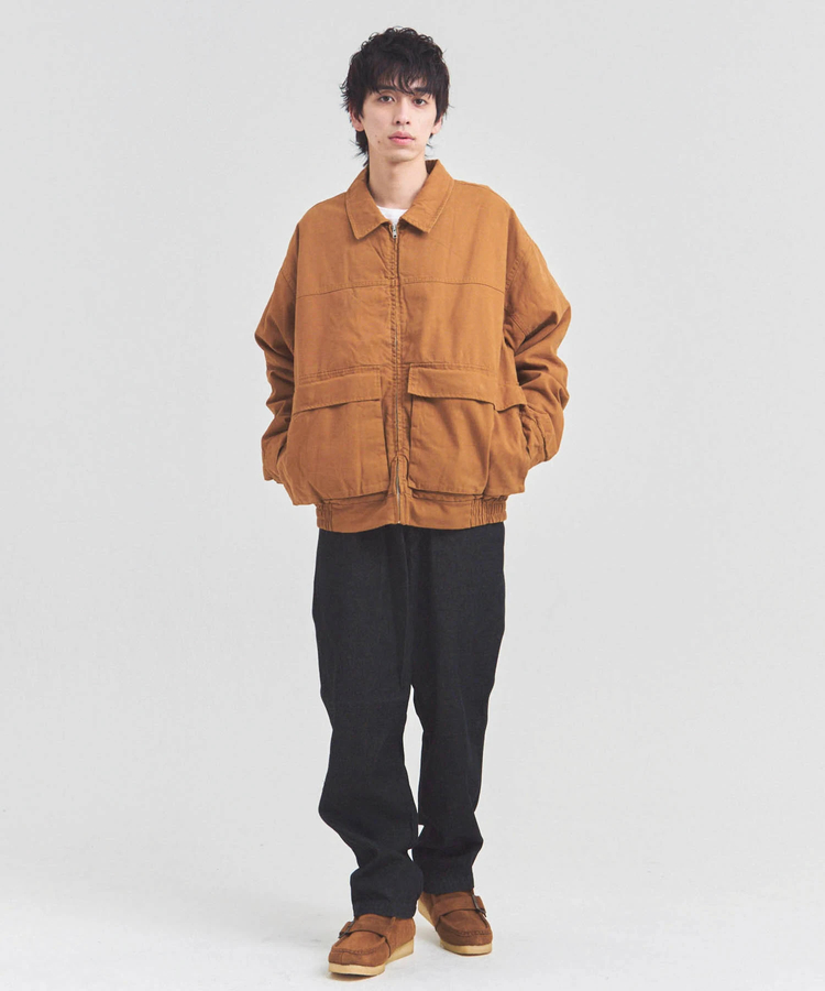 JACKROSE(ジャックローズ) |GUNG HO/ガンホー EAZY FATIGUE PANTS -BLACK DENIM/HICKORY(MENS)