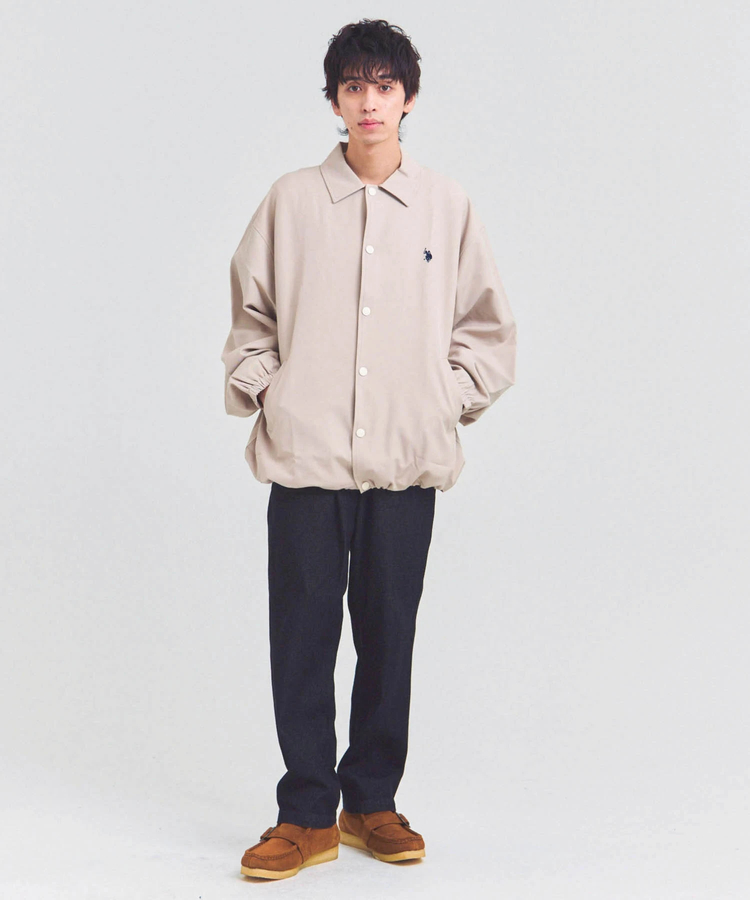 JACKROSE(ジャックローズ) |GUNG HO/ガンホー EAZY FATIGUE PANTS -BLACK DENIM/HICKORY(MENS)