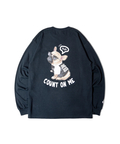JACKROSE(ジャックローズ) |JE-DOG&CAT.Nikukyu-JAPANMADE-LSTEE(MENS)