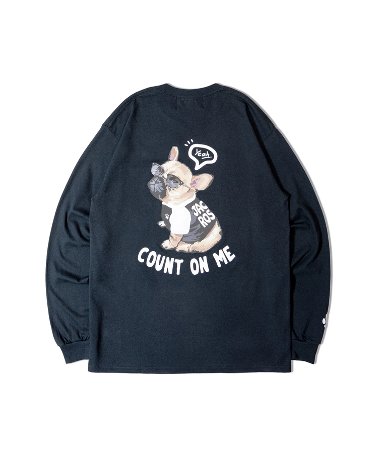 JACKROSE(ジャックローズ) |JE-DOG&CAT.Nikukyu-JAPANMADE-LSTEE(MENS)