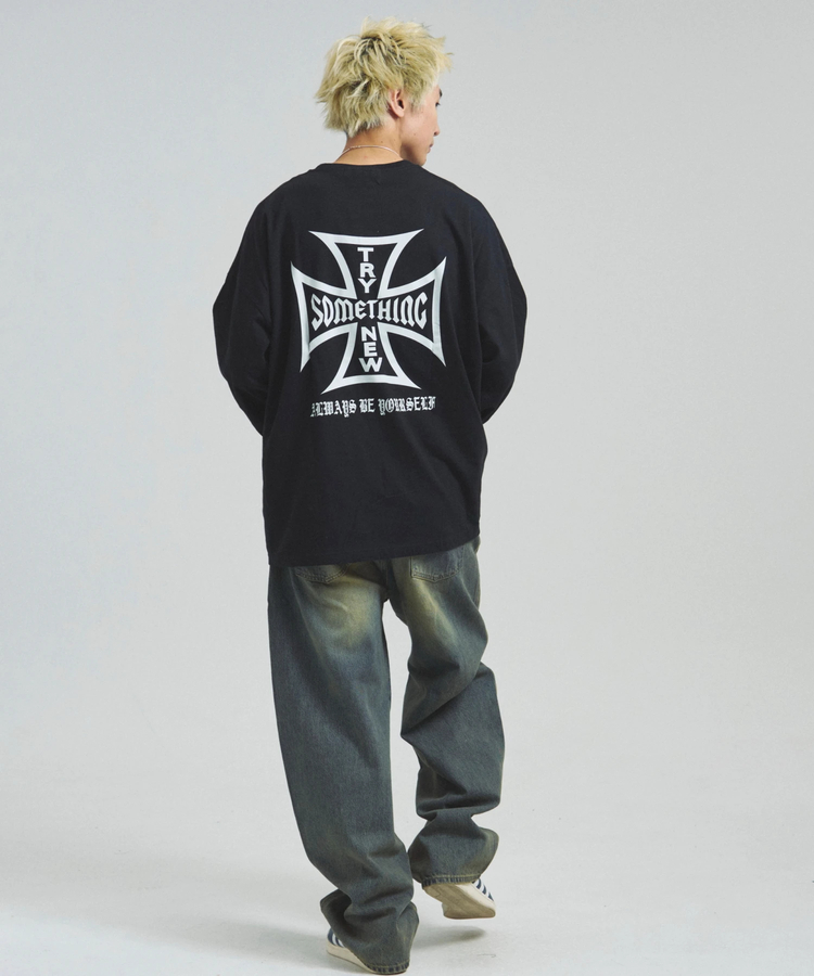 JACKROSE(ジャックローズ) |JE-アイアンクロス-LSTEE(MENS)