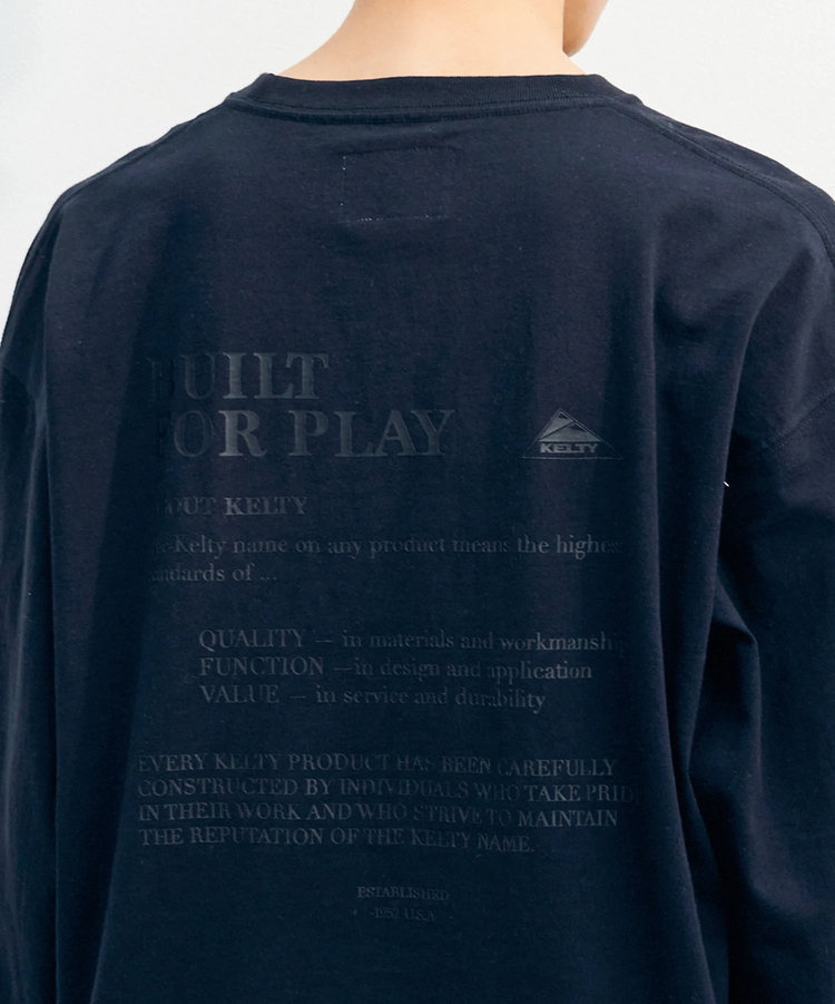 JACKROSE(ジャックローズ) |KELTY/ケルティ URBAN LETTERED LS T-SHIRT(MENS)