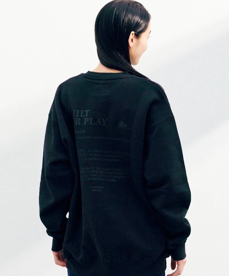 JACKROSE(ジャックローズ) |KELTY/ケルティ URBAN LETTERED CREW NECK SWEAT(MENS)