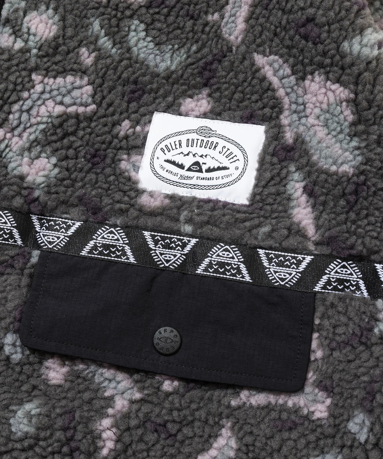 JACKROSE(ジャックローズ) |POLeR/ポーラー JACQUARD SHERPA JACKET(MENS)