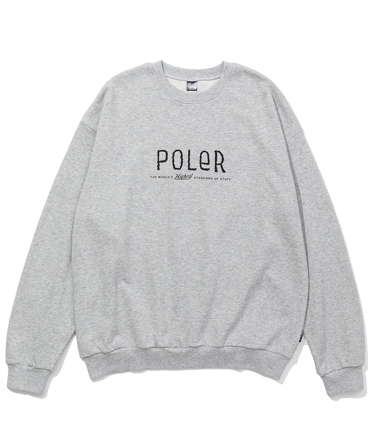 JACKROSE(ジャックローズ) |POLeR/ポーラー FURRY FONT CREW(MENS)