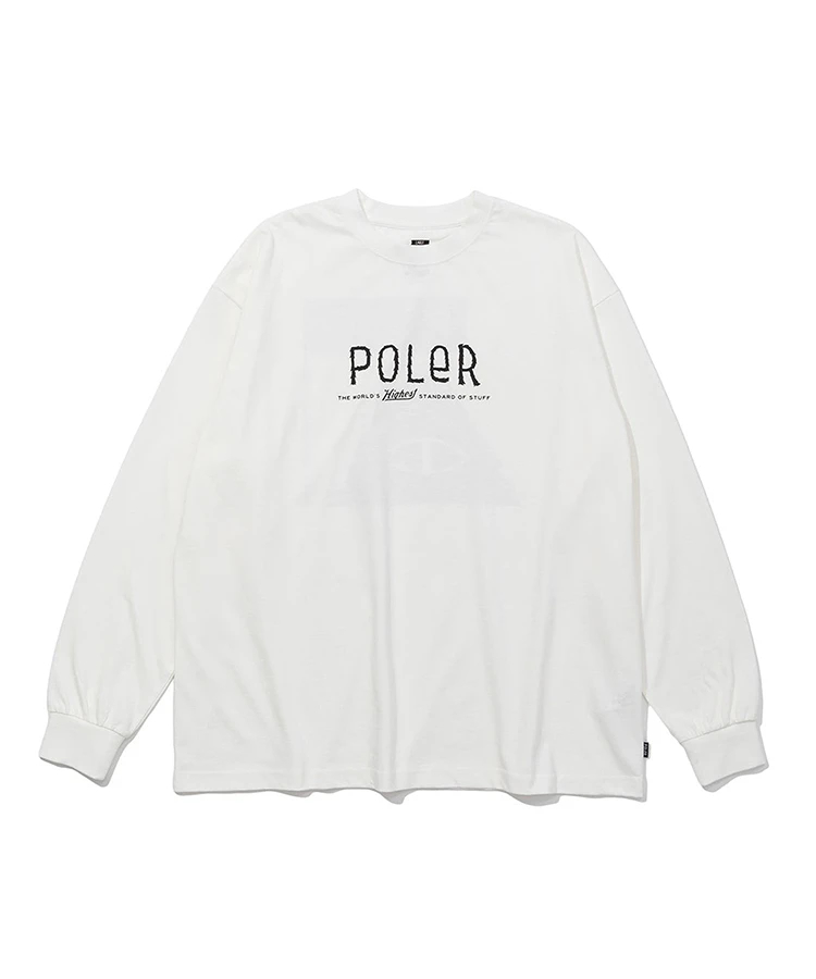 JACKROSE(ジャックローズ) |POLeR/ポーラー FURRY FONT RELAX FIT L/S TEE（MENS）