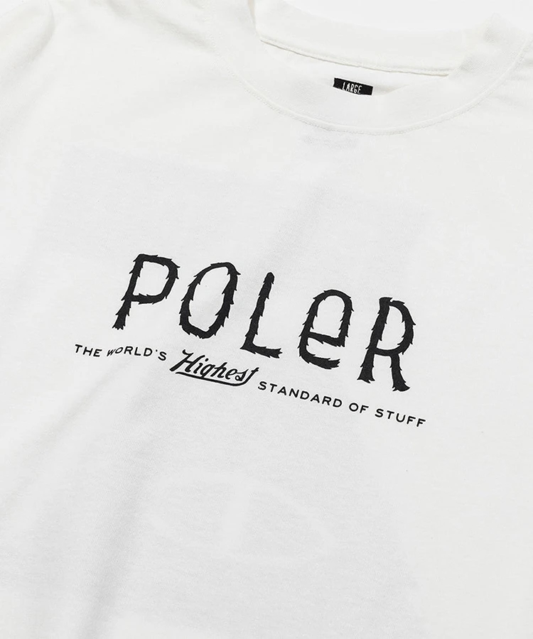 JACKROSE(ジャックローズ) |POLeR/ポーラー FURRY FONT RELAX FIT L/S TEE（MENS）