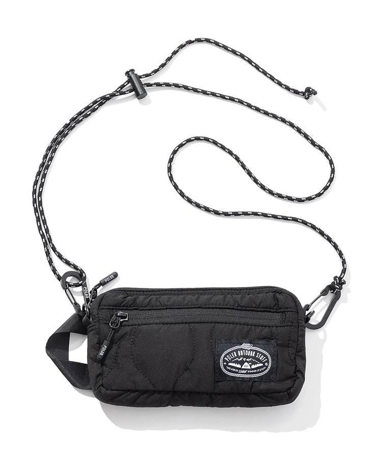 JACKROSE(ジャックローズ) |POLeR/ポーラー QUILTED 2 WAY POUCH