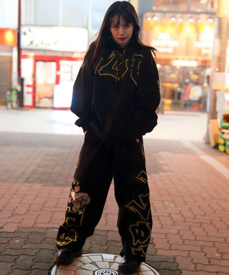 JACKROSE(ジャックローズ) |【GALFY×GALLIS ADDICTION】スウェードキラキラSETUP(MENS)