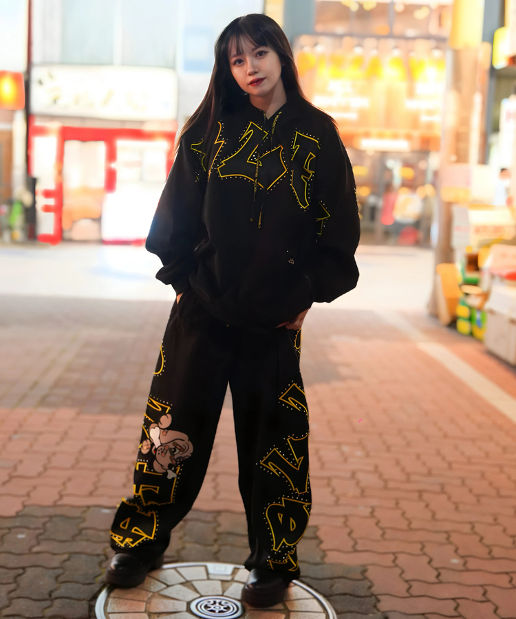 JACKROSE(ジャックローズ) |【GALFY×GALLIS ADDICTION】スウェードキラキラSETUP(MENS)