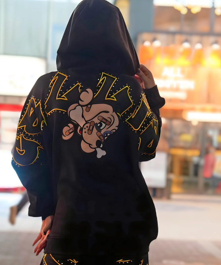 JACKROSE(ジャックローズ) |【GALFY×GALLIS ADDICTION】スウェードキラキラSETUP(MENS)