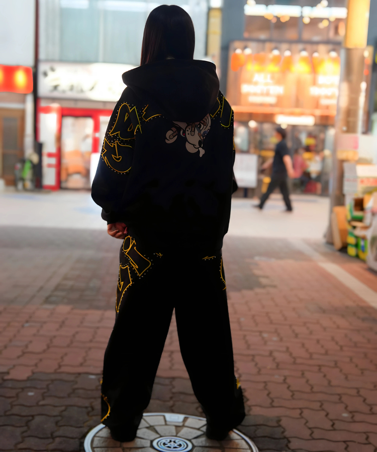JACKROSE(ジャックローズ) |【GALFY×GALLIS ADDICTION】スウェードキラキラSETUP(MENS)