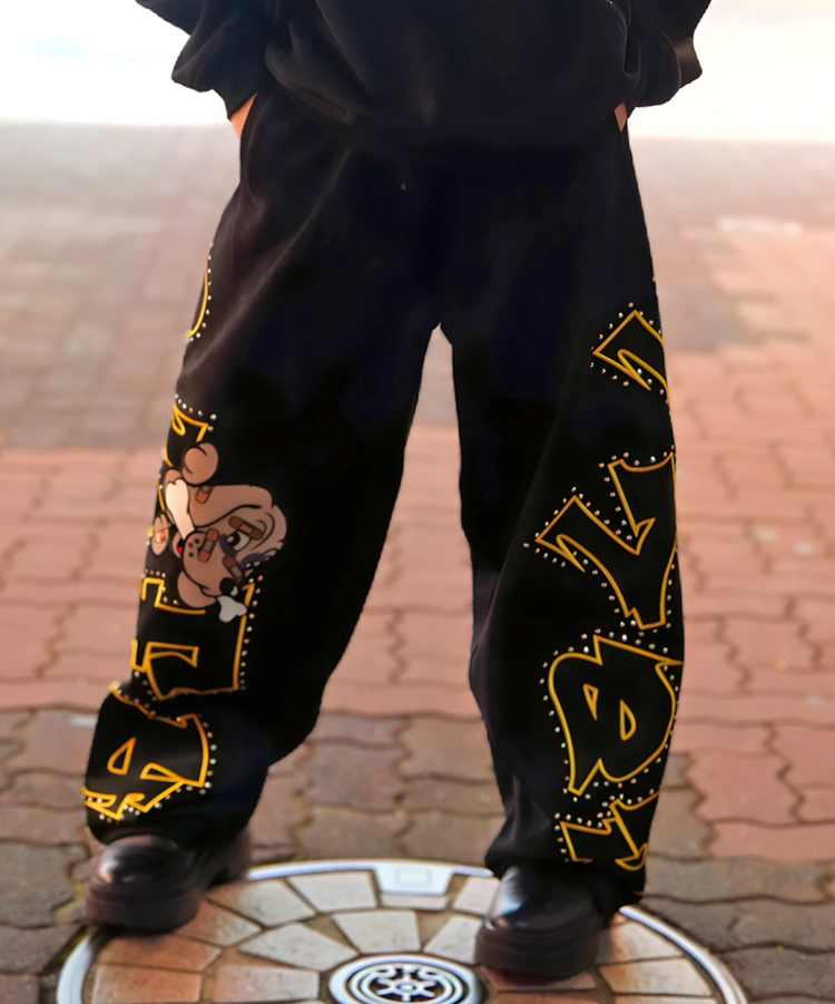 JACKROSE(ジャックローズ) |【GALFY×GALLIS ADDICTION】スウェードキラキラSETUP(MENS)