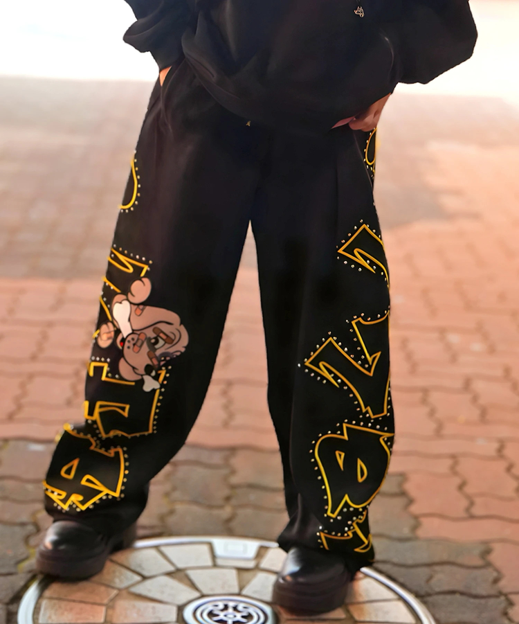 JACKROSE(ジャックローズ) |【GALFY×GALLIS ADDICTION】スウェードキラキラSETUP(MENS)