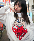 JACKROSE(ジャックローズ) |【GALFY×GALLIS ADDICTION】わんわんはーとスウェット(WOMENS)
