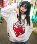 JACKROSE(ジャックローズ) |【GALFY×GALLIS ADDICTION】わんわんはーとスウェット(WOMENS)