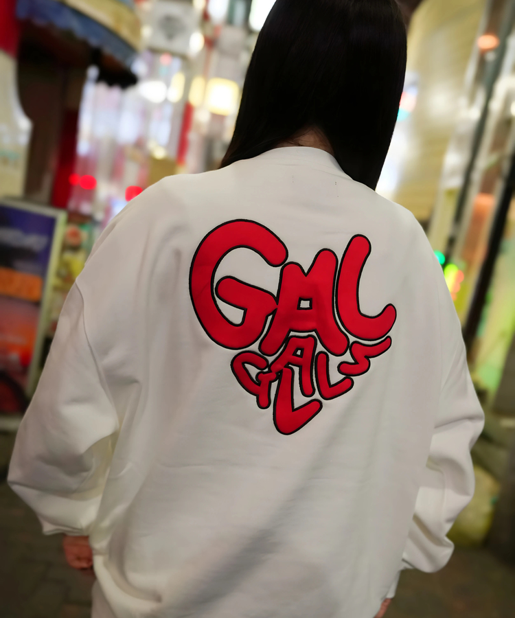 JACKROSE(ジャックローズ) |【GALFY×GALLIS ADDICTION】わんわんはーとスウェット(WOMENS)