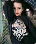 JACKROSE(ジャックローズ) |【GALFY×GALLIS ADDICTION】わんわんはーとスウェット(WOMENS)