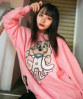 JACKROSE(ジャックローズ) |【GALFY×GALLIS ADDICTION】わんわんはーとスウェット(WOMENS)