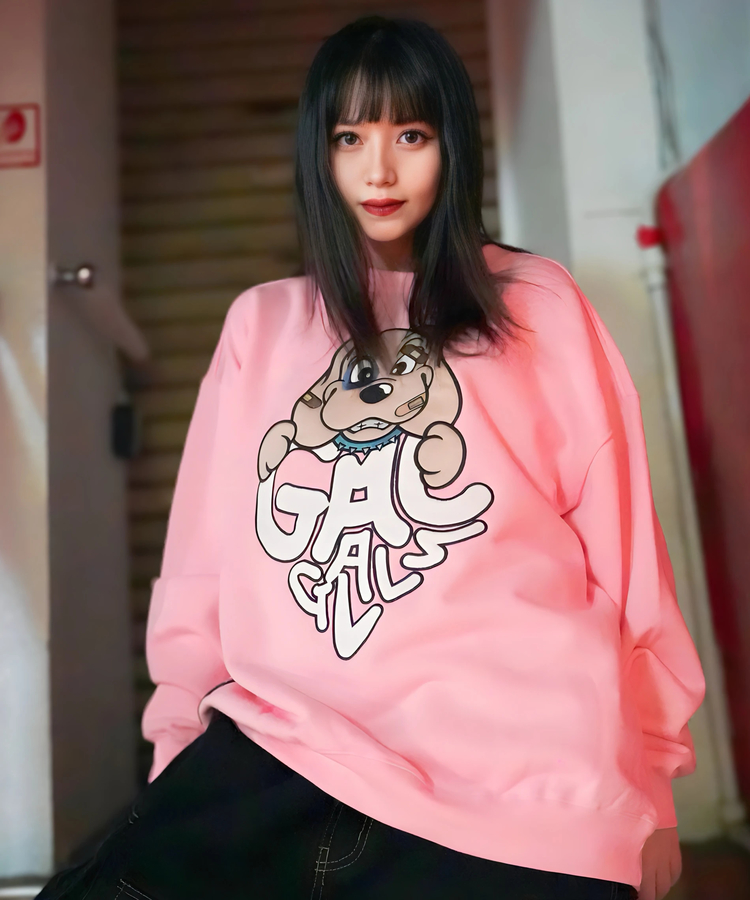 JACKROSE(ジャックローズ) |【GALFY×GALLIS ADDICTION】わんわんはーとスウェット(WOMENS)