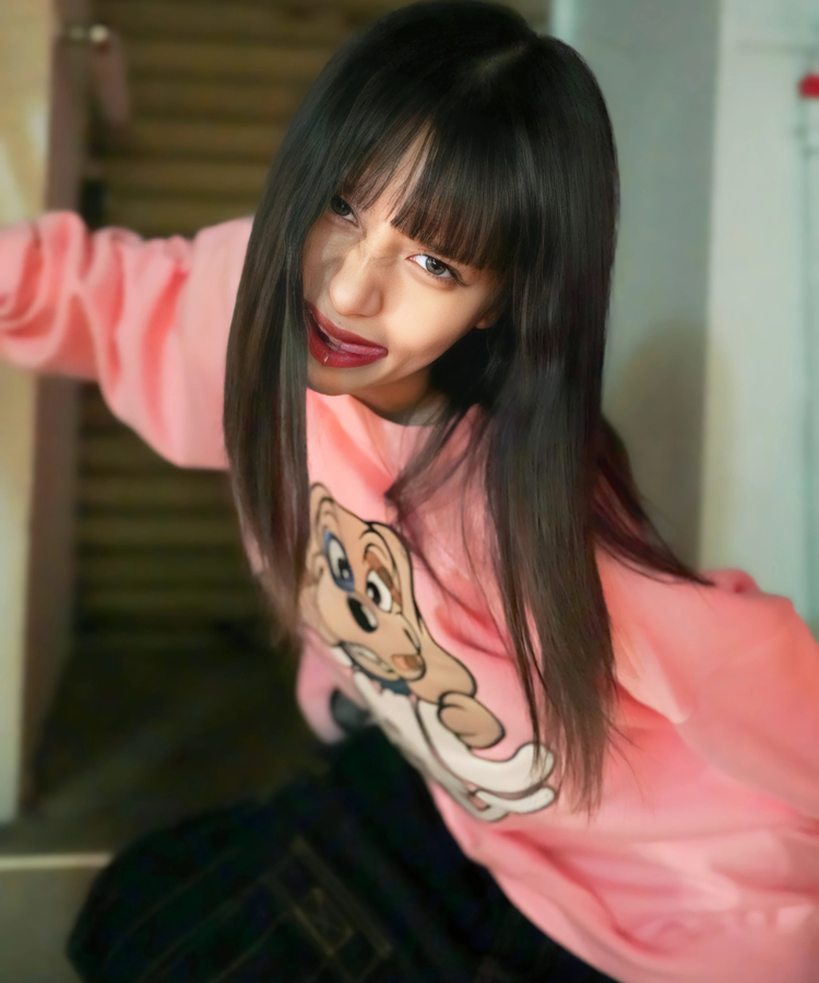 JACKROSE(ジャックローズ) |【GALFY×GALLIS ADDICTION】わんわんはーとスウェット(WOMENS)