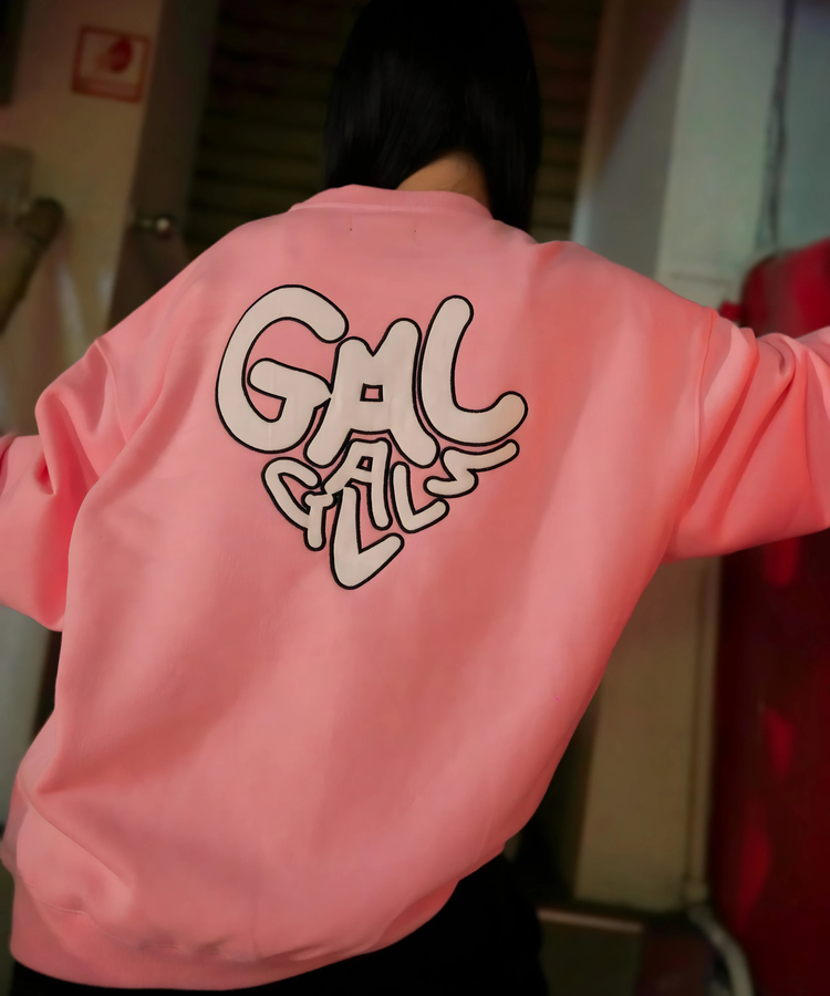 JACKROSE(ジャックローズ) |【GALFY×GALLIS ADDICTION】わんわんはーとスウェット(WOMENS)