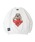 JACKROSE(ジャックローズ) |【GALFY×GALLIS ADDICTION】わんわんはーとスウェット(WOMENS)