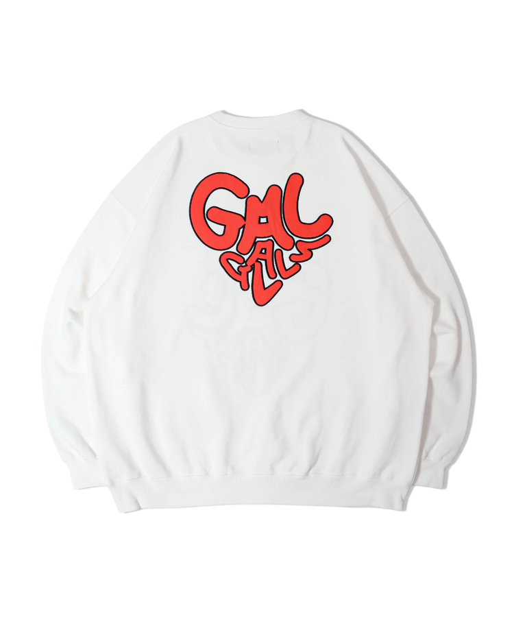 JACKROSE(ジャックローズ) |【GALFY×GALLIS ADDICTION】わんわんはーとスウェット(WOMENS)
