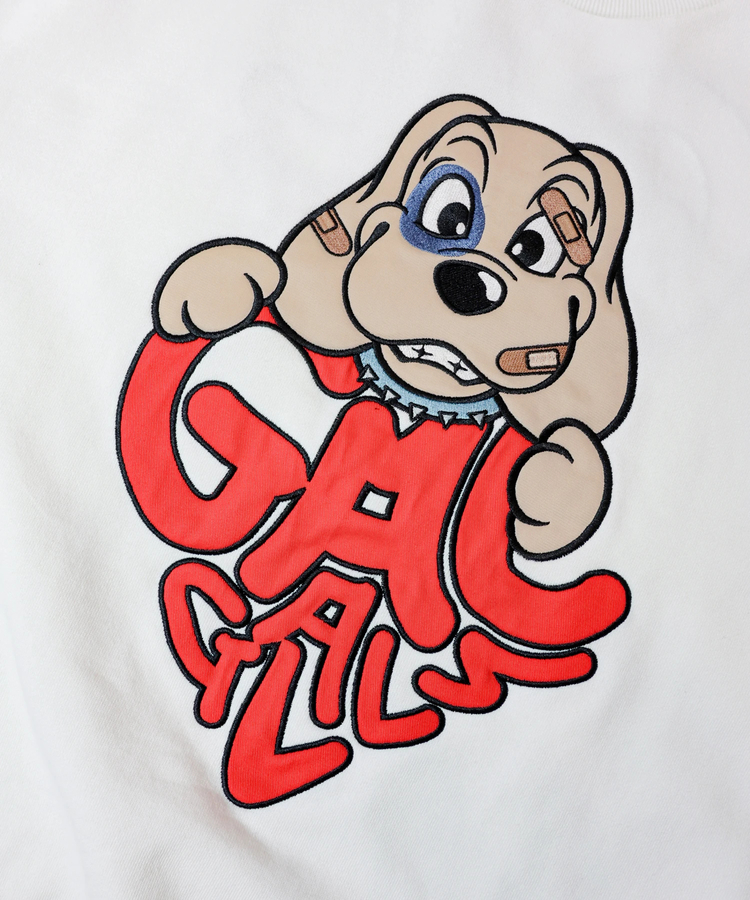 JACKROSE(ジャックローズ) |【GALFY×GALLIS ADDICTION】わんわんはーとスウェット(WOMENS)